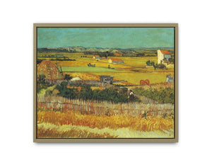 Harvest Painting By Van Gogh Oil Painting