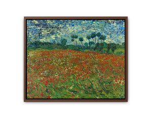 Poppy Field By Vincent Van Gogh Famous Painting