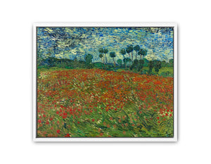 Poppy Field By Vincent Van Gogh Art Print