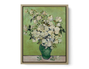 Vase Of Roses By Van Gogh Oil Painting