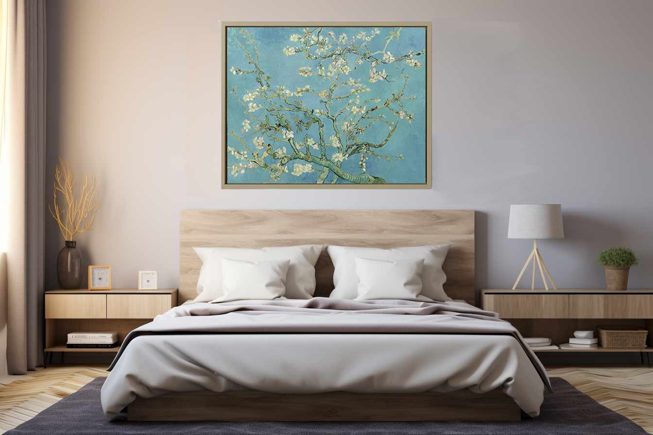 Blossoming Almond Tree Painting By Vincent Van Gogh