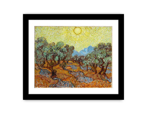 Olive tree By Van Gogh Canvas Print
