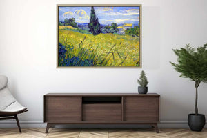 Green Field By Van Gogh