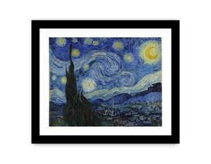 Starry Night Painting By Vincent Van Gogh Canvas Print