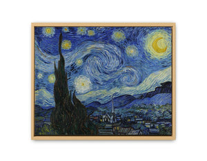 Starry Night Painting By Vincent Van Gogh Artwork