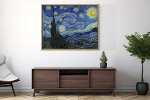 Starry Night Painting By Vincent Van Gogh