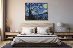 Starry Night Painting By Vincent Van Gogh