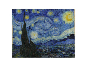 Starry Night Painting By Vincent Van Gogh