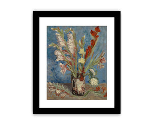 Vase Of Gladioli By Van Gogh Canvas Print