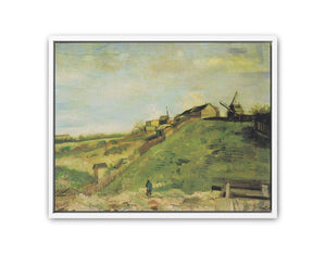 The Hill Of Montmartre By Van Gogh Art Print