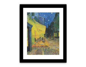 Cafe Terrace at Night Painting By Vincent Van Gogh Canvas Print