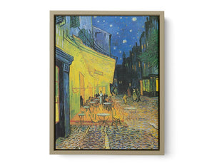 Cafe Terrace at Night Painting By Vincent Van Gogh Oil Painting