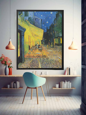 Cafe Terrace at Night Painting By Vincent Van Gogh