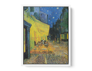 Cafe Terrace at Night Painting By Vincent Van Gogh Art Print