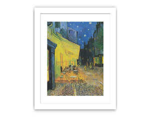 Cafe Terrace at Night Painting By Vincent Van Gogh Famous painting