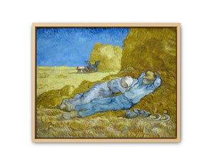 Noon – Rest from Work (after Millet) By Vincent Van Gogh Artwork