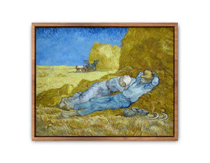 Noon – Rest from Work (after Millet) By Vincent Van Gogh Streched canvas