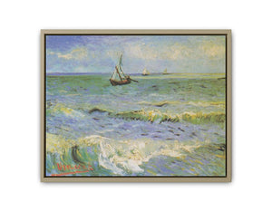 Fishing Boats at Saintes-Maries By Vincent Van Gogh Oil Painting