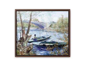 Fishing in Spring By Vincent Van Gogh Famous Painting