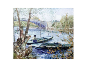 Fishing in Spring By Vincent Van Gogh