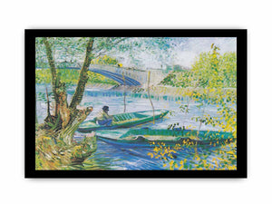 Fishing in Spring 2 By Vincent Van Gogh