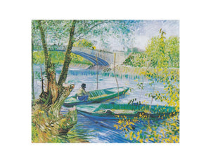 Fishing in Spring 2 By Vincent Van Gogh