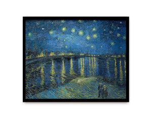 Starry Night Over the Rhone By Vincent Van Gogh