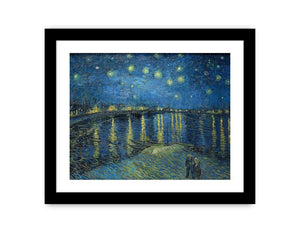 Starry Night Over the Rhone By Vincent Van Gogh Canvas Print