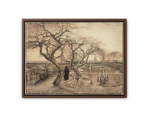 Winter garden by Van Gogh Famous Painting