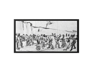 Sand Diggers in Dekkersduin near The Hague By Vincent Van Gogh