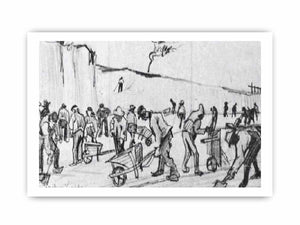 Sand Diggers in Dekkersduin near The Hague By Vincent Van Gogh