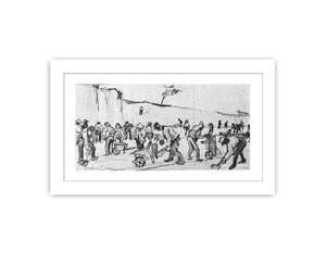 Sand Diggers in Dekkersduin near The Hague By Vincent Van Gogh Famous painting