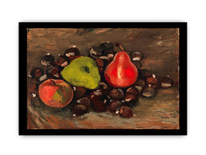 Still Life with Fruit and Chestnuts By Vincent Van Gogh