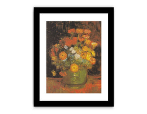 Flowers in vase by Van Gogh Canvas Print