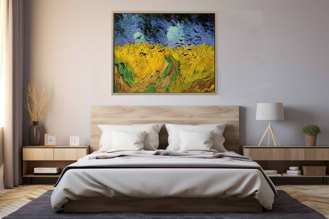 Wheatfield with crows By Vincent Van Gogh