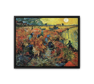 The Red Vineyard / Red Vineyard at Arles (Montmajour) By Vincent Van Gogh