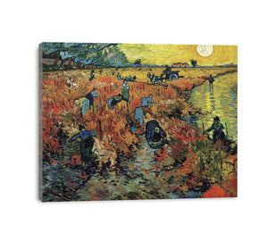 The Red Vineyard / Red Vineyard at Arles (Montmajour) By Vincent Van Gogh