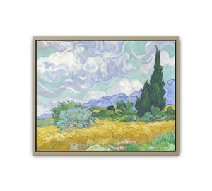 Wheat Field with Cypresses By Vincent Van Gogh Oil Painting