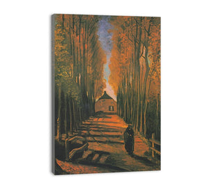 Poplars in autumn By Vincent Van Gogh