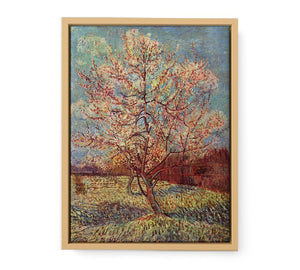 Peach Tree in Blossom / Flowering Peach Tree By Vincent Van Gogh Artwork