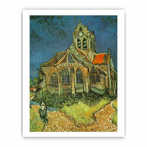 The Church at Auvers-sur-Oise By Vincent Van Gogh