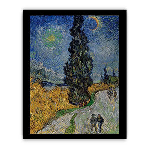 Vincent van Gogh - Road with Cypress and Star