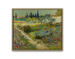Garden At Arles By Van Gogh Oil Painting