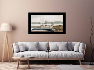 Gloucester Harbor and Dory