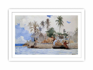 Sponge Fishermen, Bahamas