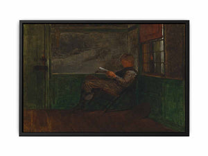 Young Man Reading