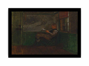 Young Man Reading