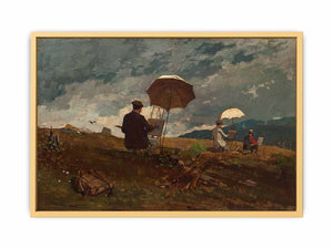 Artists Sketching in the White Mountains