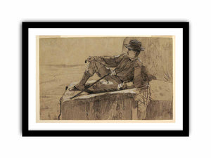 Mountain Climber Resting