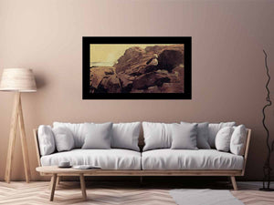 Boy on the Rocks